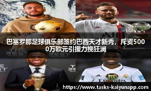 巴塞罗那足球俱乐部签约巴西天才新秀，斥资5000万欧元引援力挽狂澜